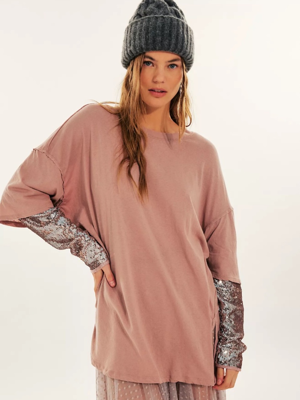 NWT Free People: Nellie Sequin Twofer